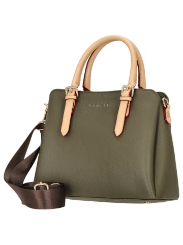 Bugatti Ella M - Henkeltasche 30 cm (beige) in olive