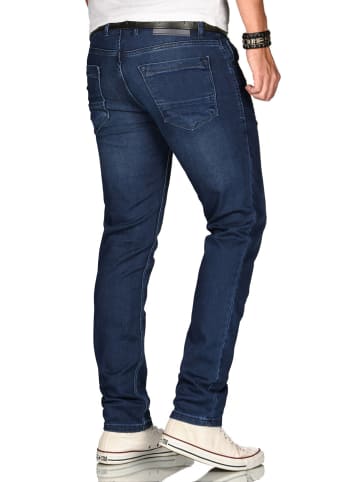 Alessandro Salvarini Jeans Salvarini-Basic-Multi5 in Dunkelblau washed