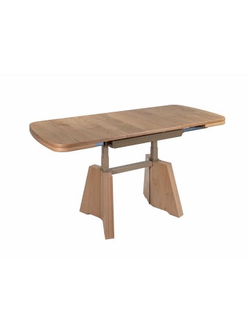 58 aufm Kessel COUCHTISCH höhenverstellbar und ausziehbar Callida 90x54x65 Wildeiche