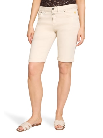 CARTOON Shorts mit Stickerei in beige
