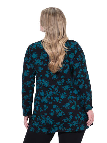 Ulla Popken Longshirt in petrolgrün