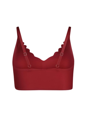 Skiny Bustier in bordeaux - 0021