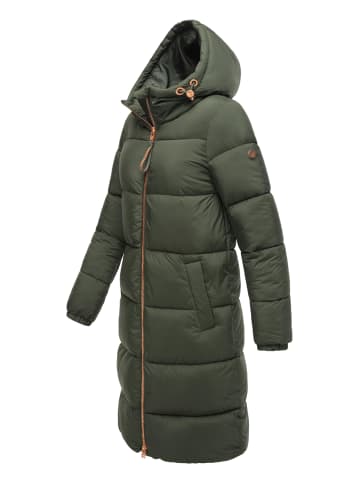 Marikoo Steppmantel Nomadiaa 16 in Dark Olive