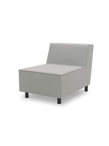 58 aufm Kessel GARTENLOUNGE Sessel Brandie 73x77x103 mit Outdoorbezug in silber