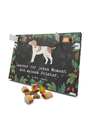 Mr. & Mrs. Panda Hund Adventskalender Pointer Moment mit Spruch in Kreidetafel