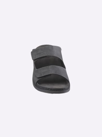 Franken-Schuhe Pantolette in schwarz