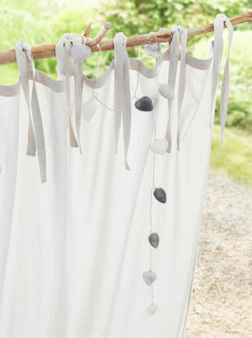 Heine Dekoschal in hellgrau