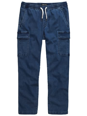 Men Plus Jeanshose in blue denim