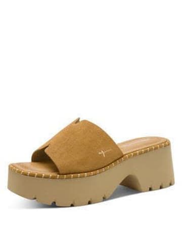 Tamaris Pantoletten in CAMEL