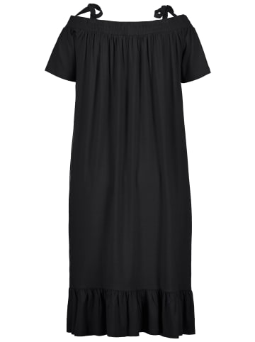 Ulla Popken Jerseykleid in schwarz