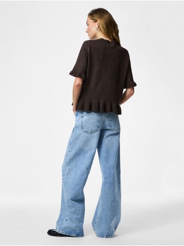 Pieces Strickteil in Hot Fudge