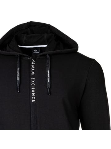 Armani Exchange Sweatjacke in Schwarz