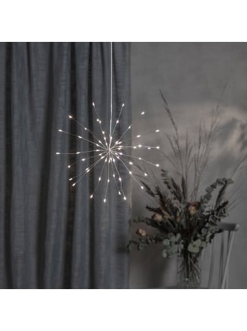 STAR Trading LED Hängeleuchte Firework, LED Feuerwerk, 60 LEDs, Batterien + Timer