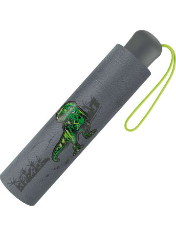 Scout Kinder-Taschenschirm mit reflektierenden Streifen Purple Magic