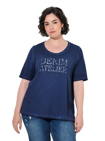 Ulla Popken Shirt in tintenblau