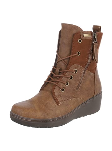 Ital-Design High Heel in Camel