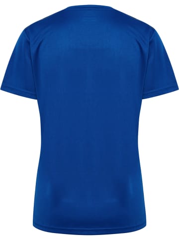 Hummel Hummel T-Shirt Hmlauthentic Multisport Damen Atmungsaktiv Feuchtigkeitsabsorbierenden in TRUE BLUE