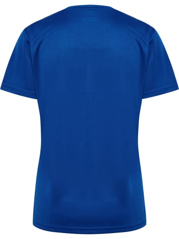 Hummel T-Shirt S/S Hmlauthentic Pl Jersey S/S Woman in TRUE BLUE