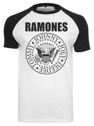 Merchcode Merchcode T-Shirts in wht/blk