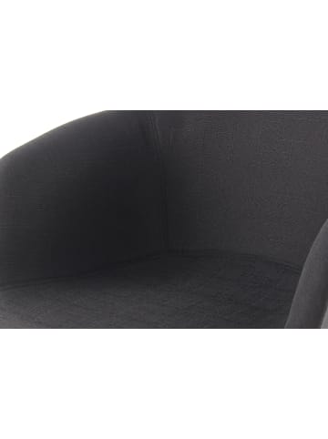 Kayoom Stuhl Winston 2erSet in schwarz