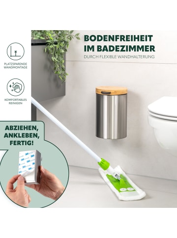 bremermann Wand-Kosmetikeimer 3L Edelstahl