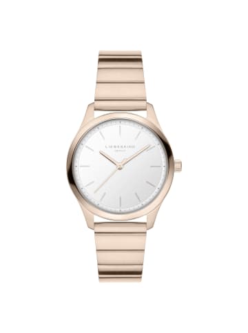 LIEBESKIND BERLIN Armbanduhr The Round Staple in frozen rosé