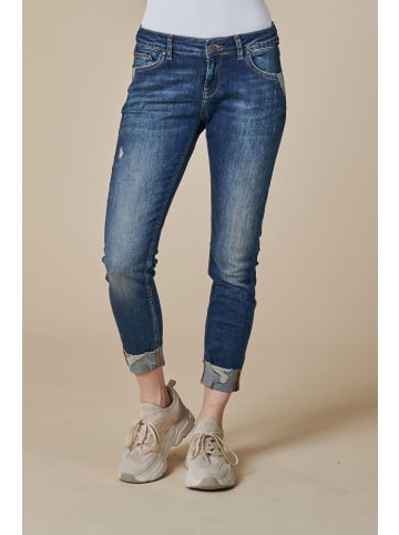 ZHRILL Damen Skinny Jeans NOVA Blue in blau