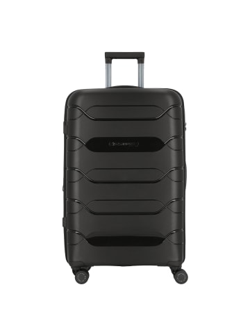 Polestream Strz by Asteroid 4 Rollen Trolley L 74 cm mit Dehnfalte black