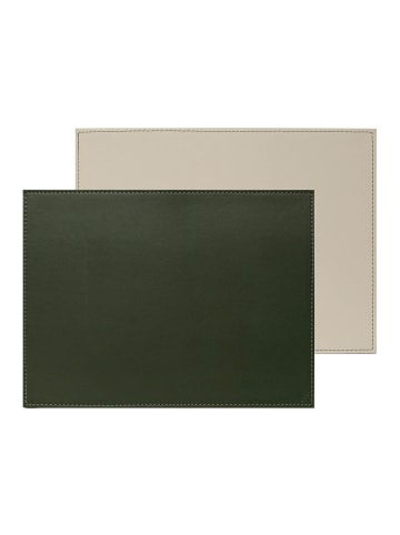 FREEFORM FREEFORM | Platzset, DUO, olive/elfenbein, rechteck