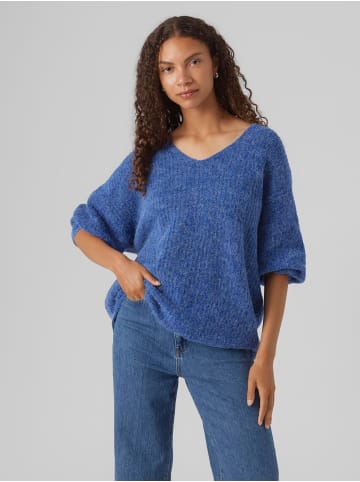 Vero Moda Strickpullover in Beaucoup Blue