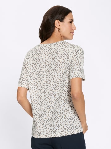 WITT WEIDEN Print-Shirt in ecru-taupe-bedruckt