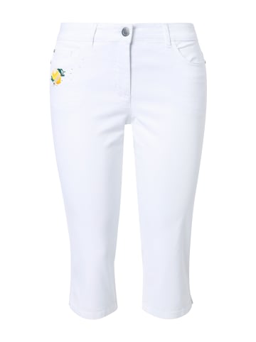 MIAMODA Jeans in schneeweiß