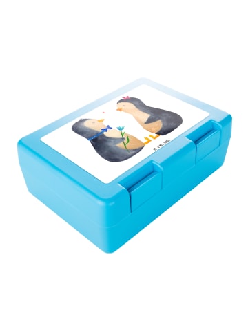 Mr. & Mrs. Panda Bentobox Pinguin Pärchen ohne Spruch in Weiß