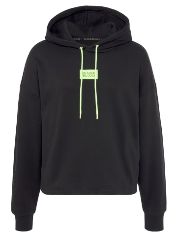 LASCANA ACTIVE Hoodie in schwarz