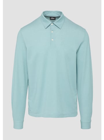 s.Oliver Polo-Shirt in 63W1_türkisblau