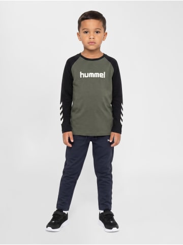 Hummel T-Shirt Hmljr Logo Jungen in CASTOR GRAY