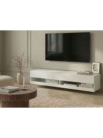 Beliani 3-tlg TV-Schrank EDMONTON in Weiß