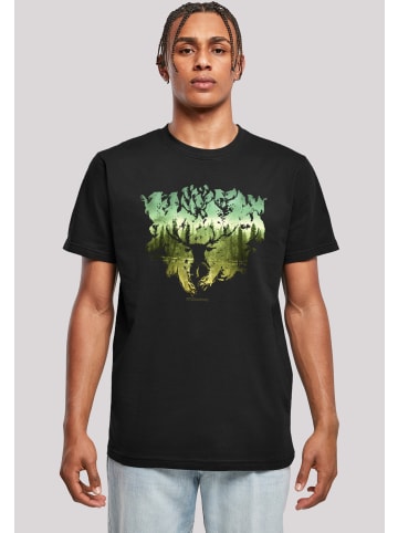 F4NT4STIC T-Shirt Harry Potter Magical Forest in schwarz
