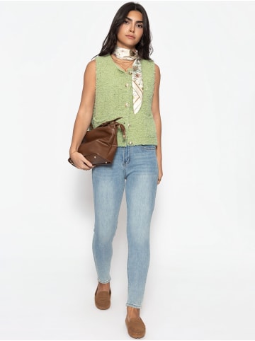 SASSYCLASSY Highwaist Skinny Jeans in Hellblau