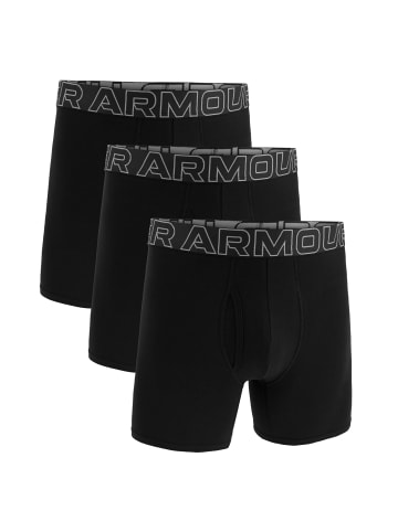 Under Armour Boxershort 3er Pack in Schwarz