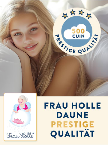 Frau Holle  MEGAN Kopfkissen ''FEST'' in Weiß
