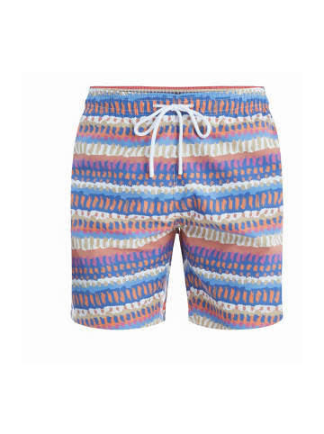 BLACKSPADE Fits perfect Badeshorts Short Print mit kurzem Bein in Colorful Pattern