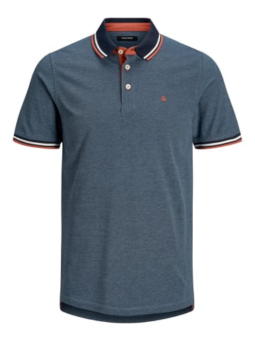 Jack & Jones Poloshirt JJEPAULOS in Blau