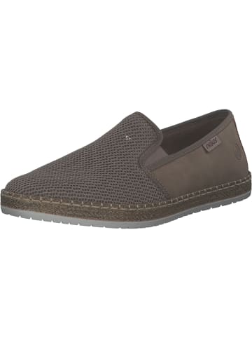 rieker Slipper in kiesel/fango/amaretto