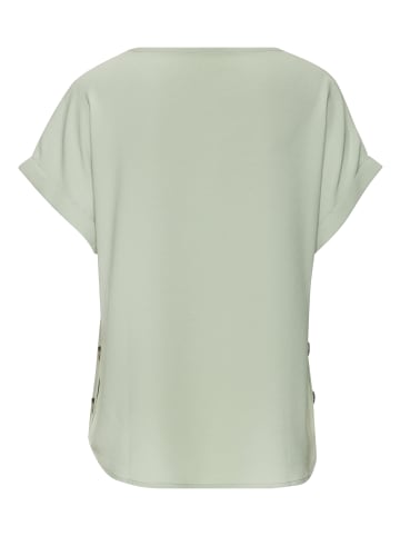 Vivance Kurzarmbluse in salbeigrün