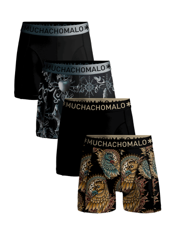 Muchachomalo 4er-Set: Boxershorts in Multicolor