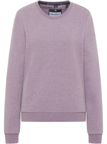 Schmuddelwedda Sweatpullover in Rauchlila Melange