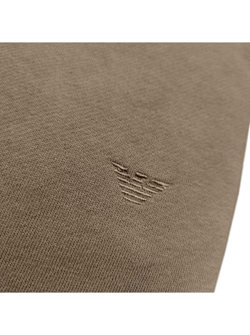 Emporio Armani Sweatjacke in Hellbraun