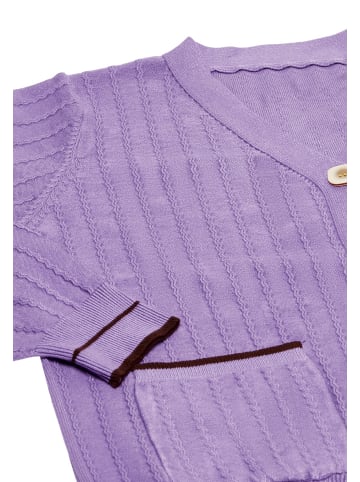 NALLY Strickjacke in Lavendel