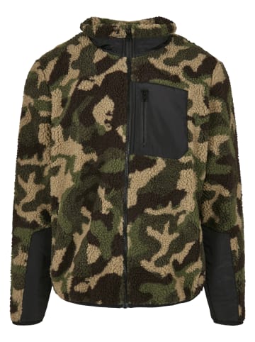 Urban Classics Winter Jacket in wood camo